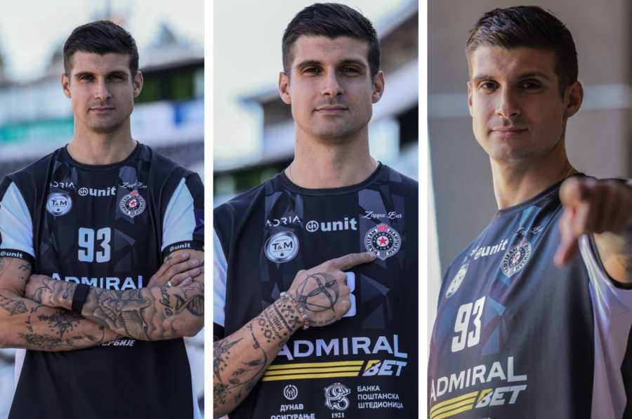 Petar Đorđić u Partizanu: Pamtim tatino osvajanje titule FOTO/VIDEO