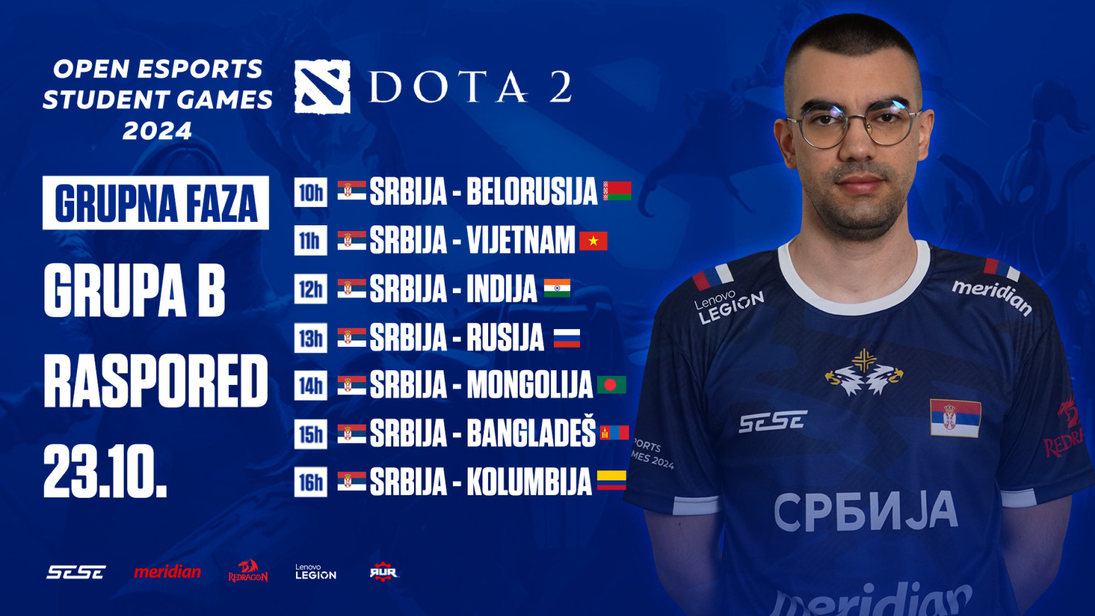 Srbija je spremna za Studentske Esports Igre! Prvo izlazimo na megdan Belorusiji