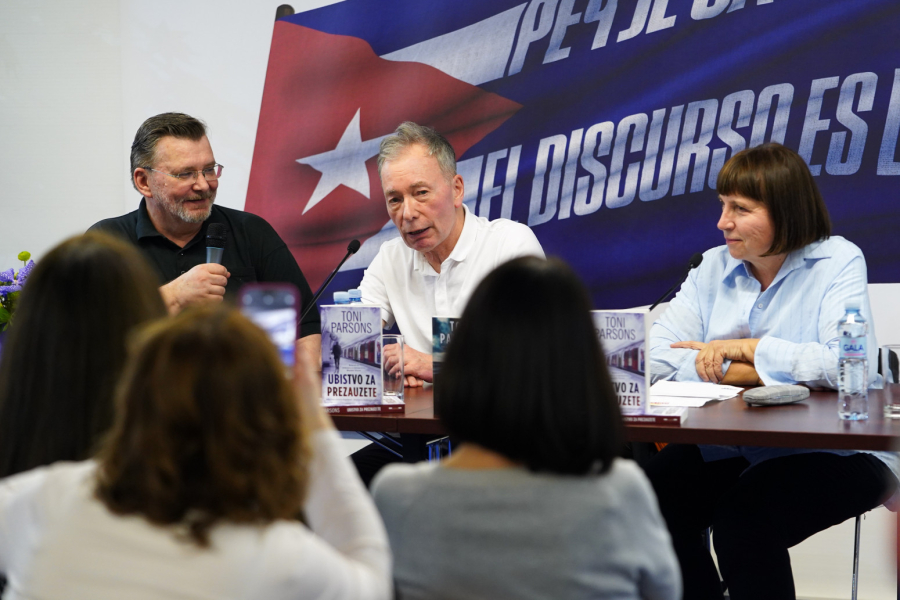 Toni Parsons na Beogradskom sajmu knjiga: Ovde imam najbolje čitaoce