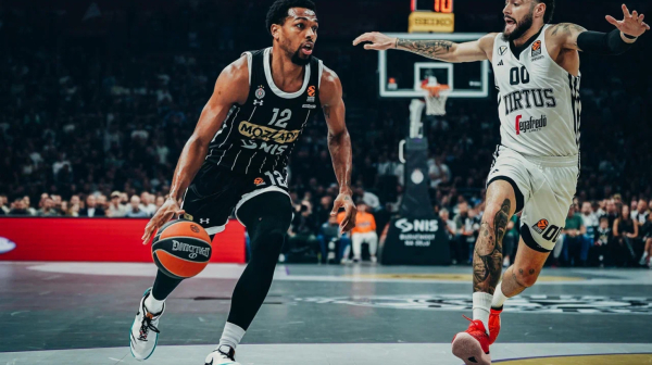 Virtus "zaključao" Partizan i odneo pobedu – crno-beli su imali dva šuta za pobedu