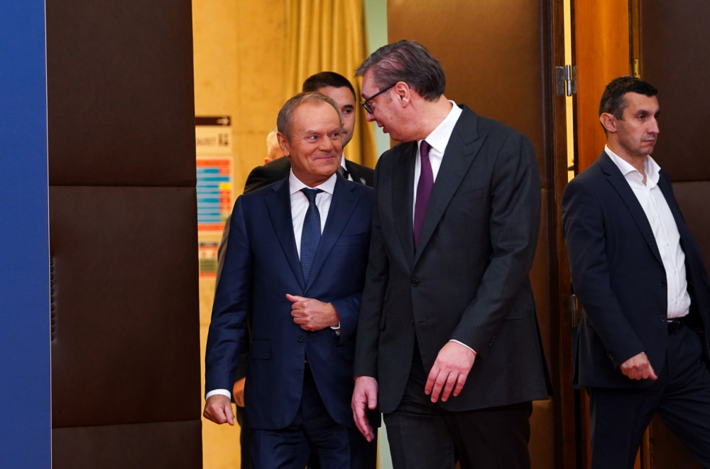 Tusk Vučiću: Čestitam ti za sve što si postigao. Svaki put kad dolazim u Beograd, širim oči od oduševljenja