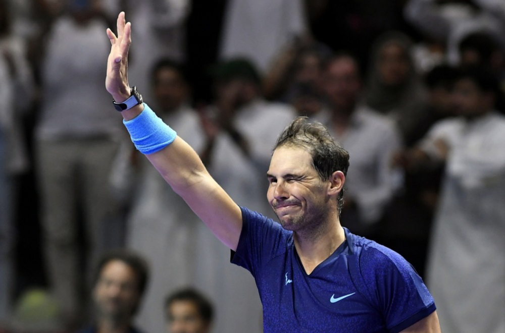 Nadal trenira na centralnom terenu VIDEO