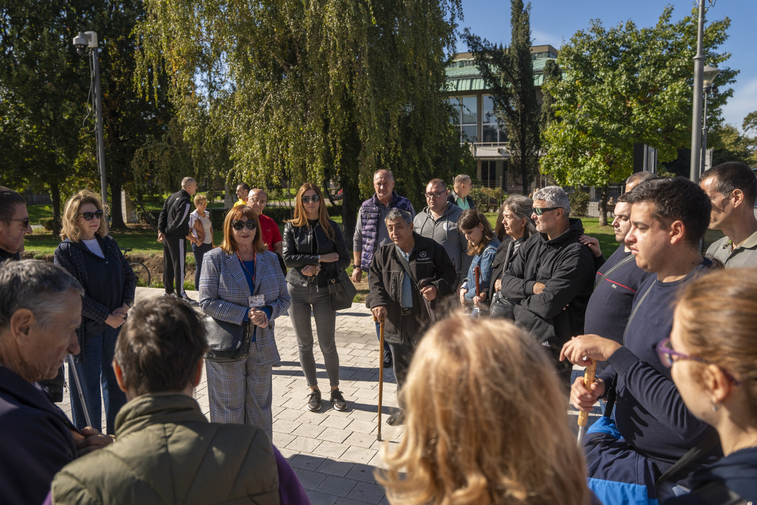 Prestonicu upoznali dodirom: Šetnja Beogradom za slepe i slabovide osobe