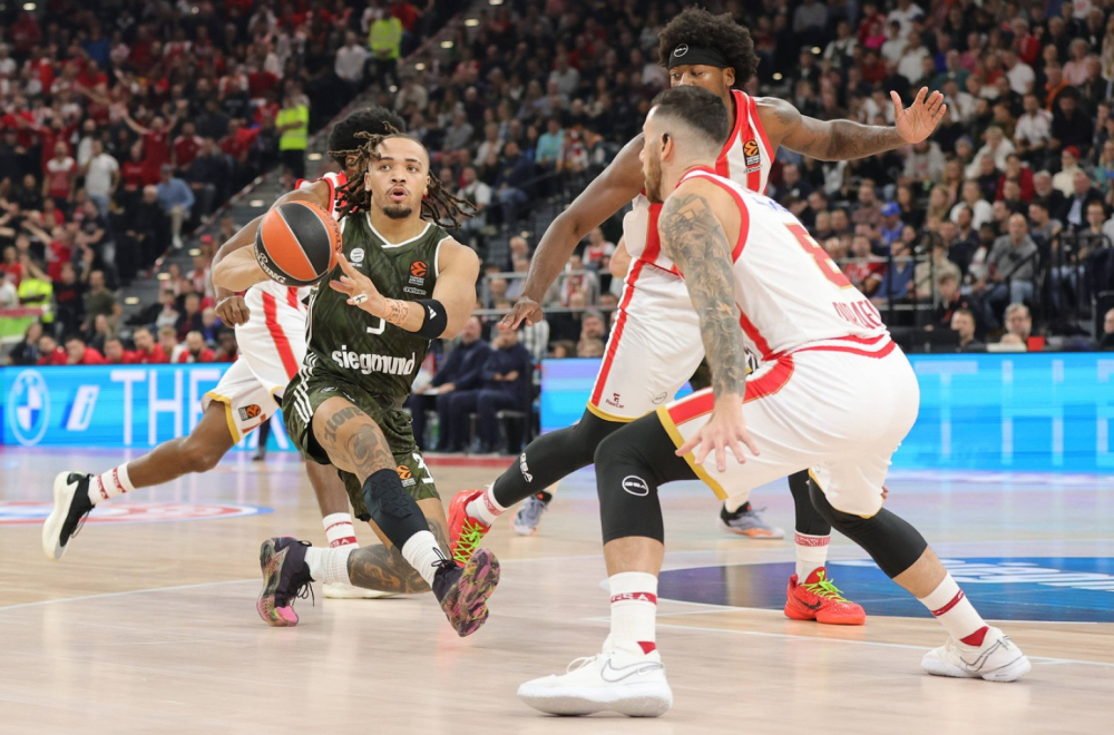 Olimpijakos bez Milutinova nije imao rešenja za Edvardsa – Panter stavio Barsu na vrh