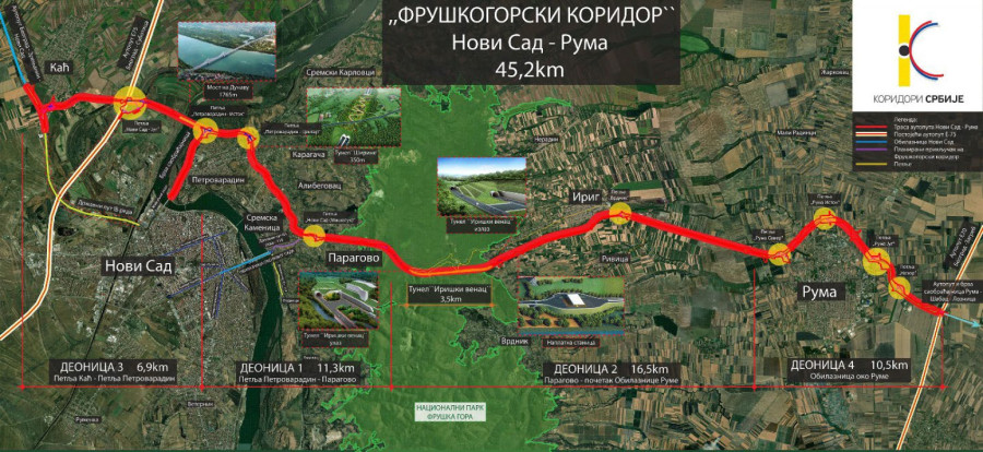 Veliki infrastrukturni zamah: Novi tuneli širom Srbije; Iriški venac jedan od najkompleksnijih FOTO/VIDEO