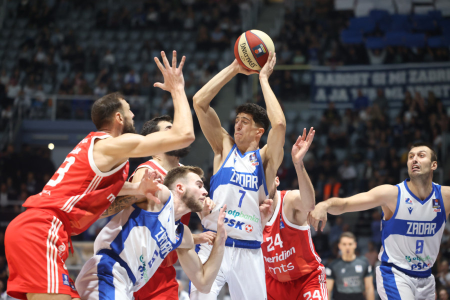 Zvezda preživela Zadar i horor prvu četvrtinu