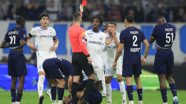 Marseju još jedan direktni crveni karton, PSŽ-u još jedan trijumf VIDEO