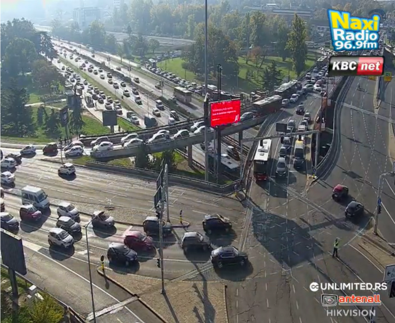 Beograd paralisan: Sve stoji FOTO