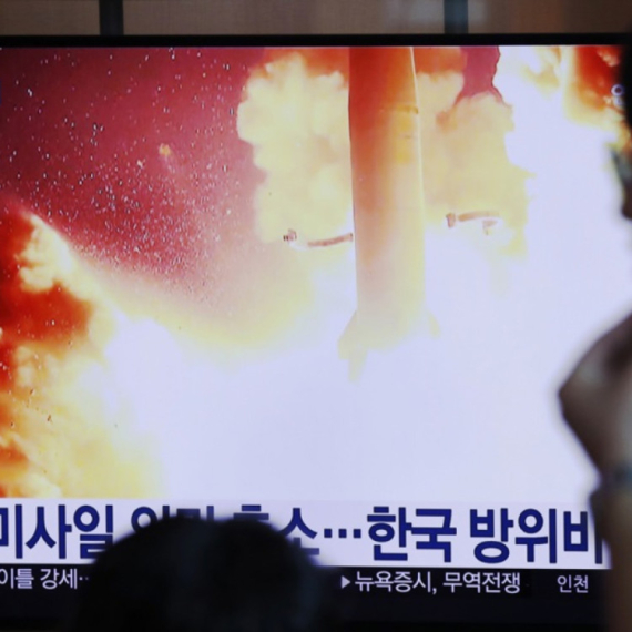 Lansirana balistička raketa VIDEO