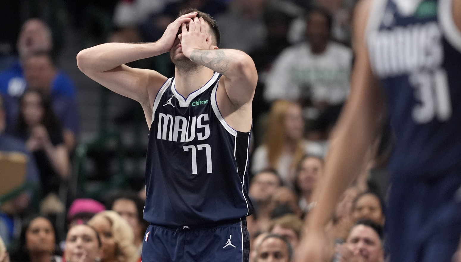 Dončić se hvatao za glavu VIDEO