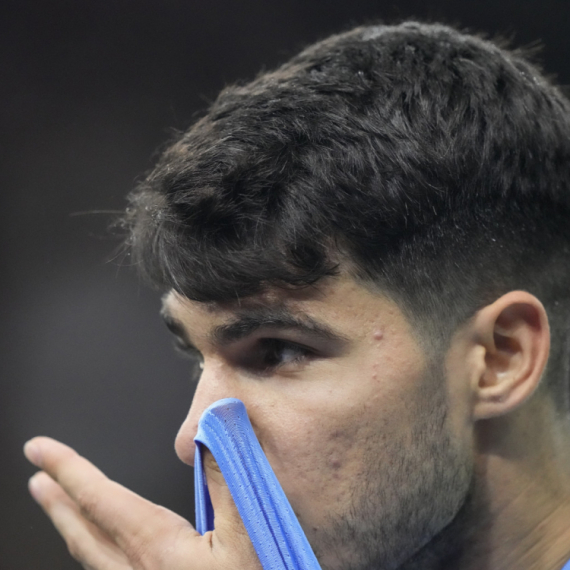 Alkaras prekinuo trening VIDEO