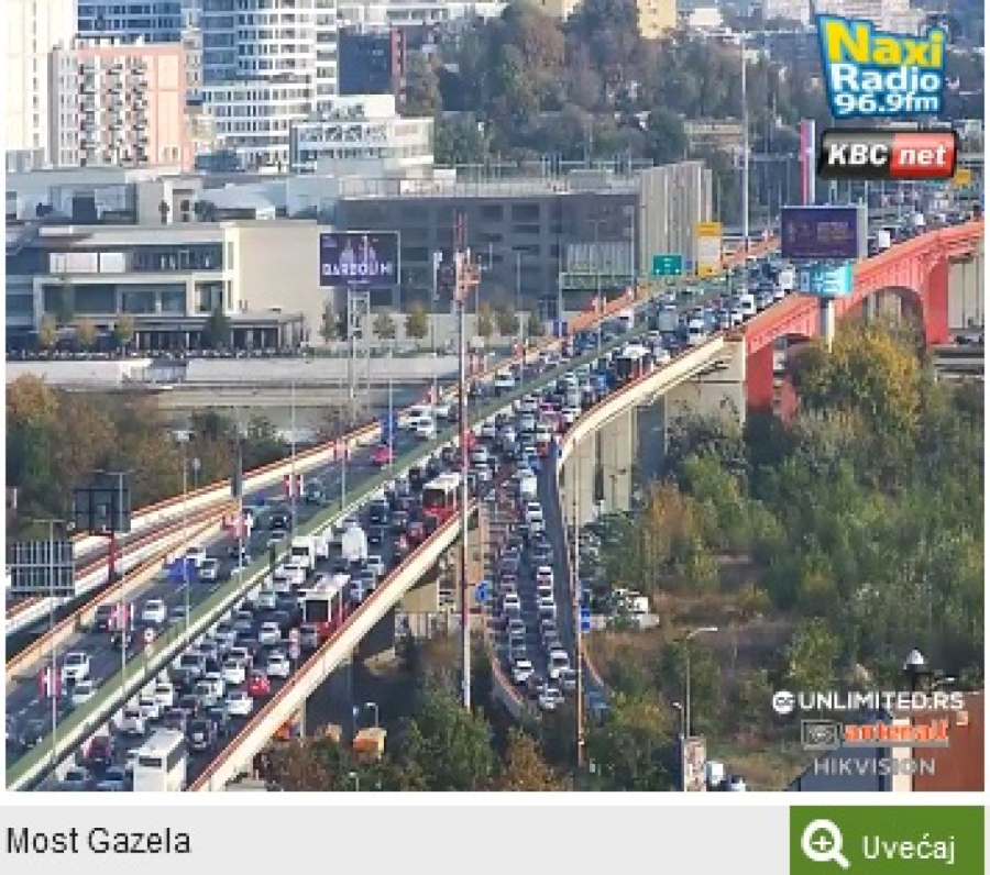 Potpuni haos u Beogradu – sve stoji