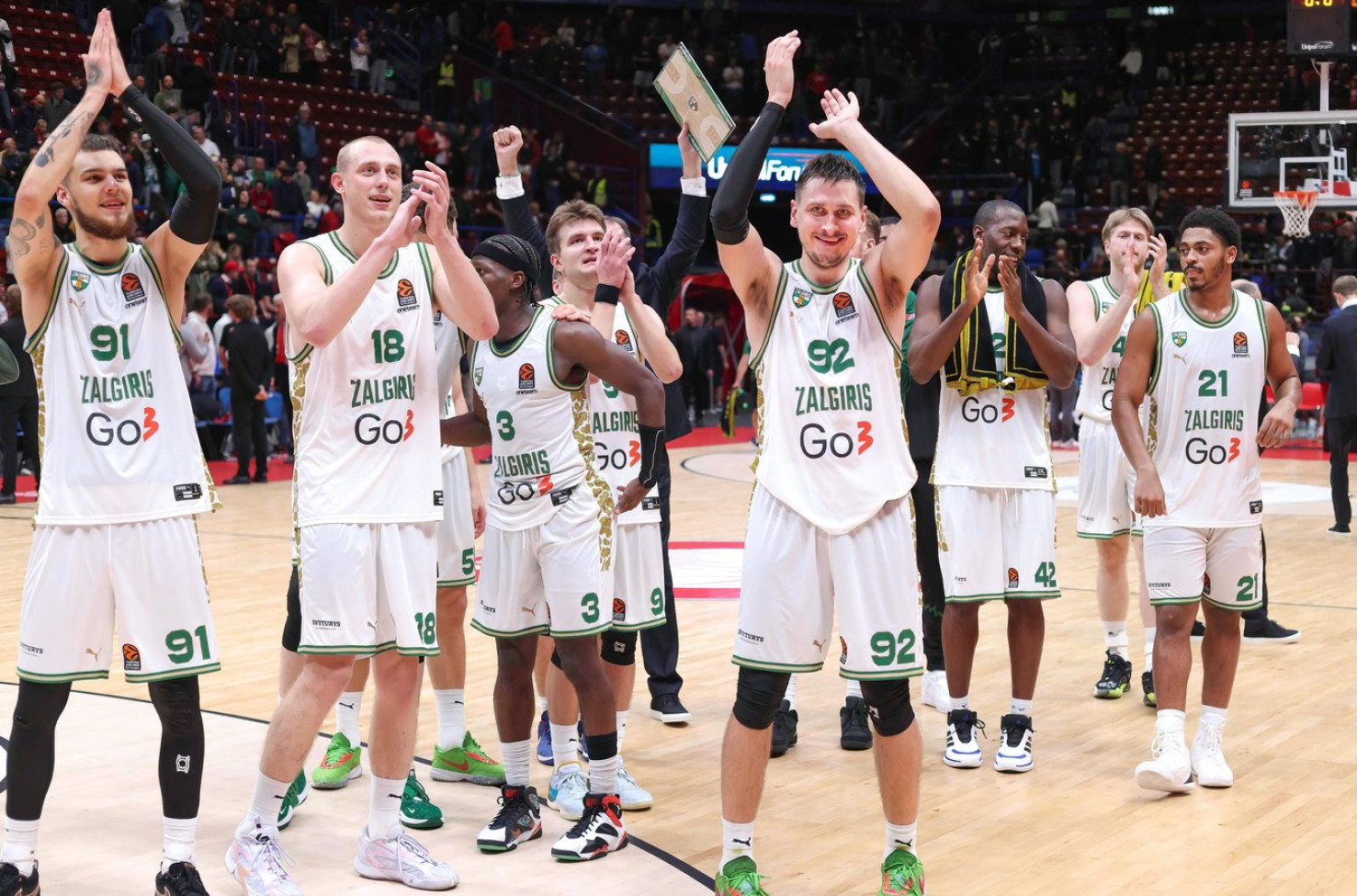 Žalgiris je nezaustavljiv – Trinkijeri bolji od Obradovića, Džejms poražen uz rekord karijere