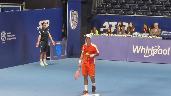 Maksimović propustio dve set lopte, pa stao u kvalifikacijama za Beograd open