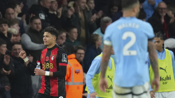 Šok u Engleskoj: Bornmut srušio Siti! VIDEO