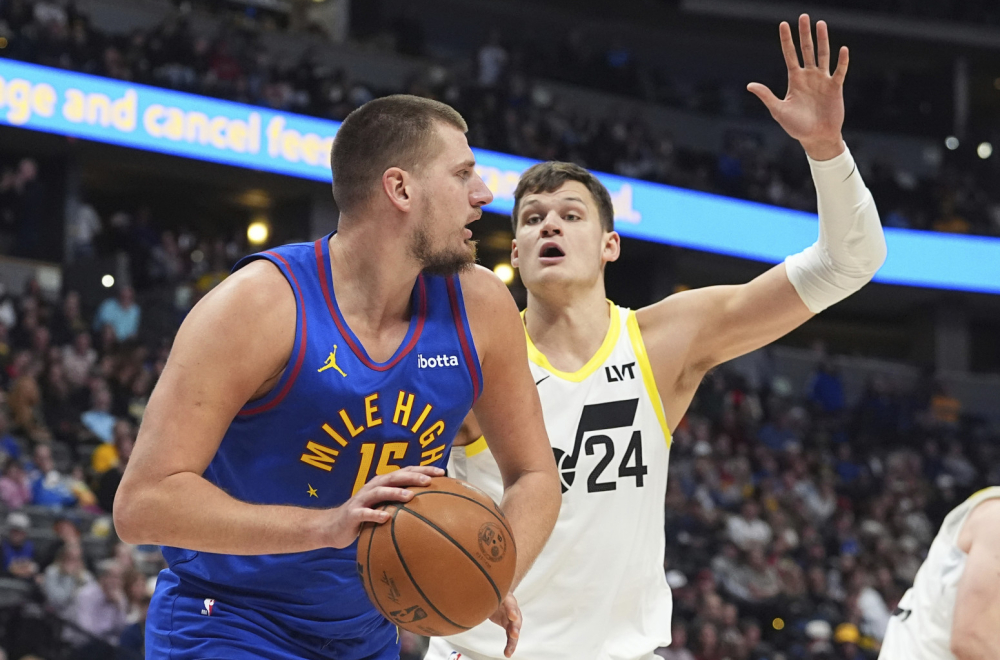 Jokić flertovao sa tripl-dablom: Denver srušio Jutu VIDEO