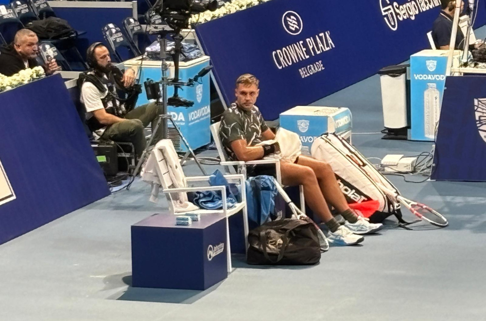 Furiozni Međedović posle preokreta do druge runde Beograd opena