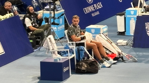 Furiozni Međedović posle preokreta do druge runde Beograd opena