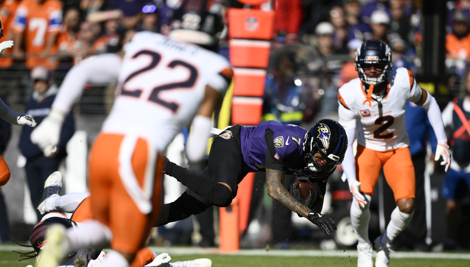 Bafalo se izvukao u poslednjoj sekundi, Baltimor "pregazio" Denver