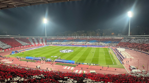 "Delije" napravile spektakl pred Barselonu FOTO/VIDEO