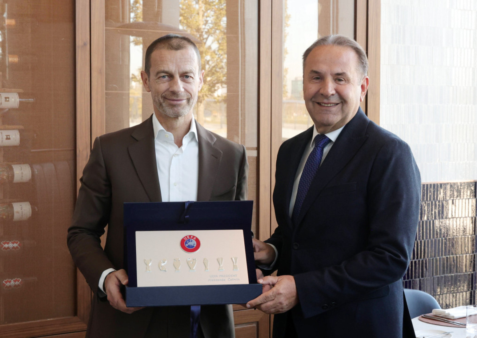 Partizan ugostio Čeferina – Mijatović i Ljajić izneli sve probleme FOTO