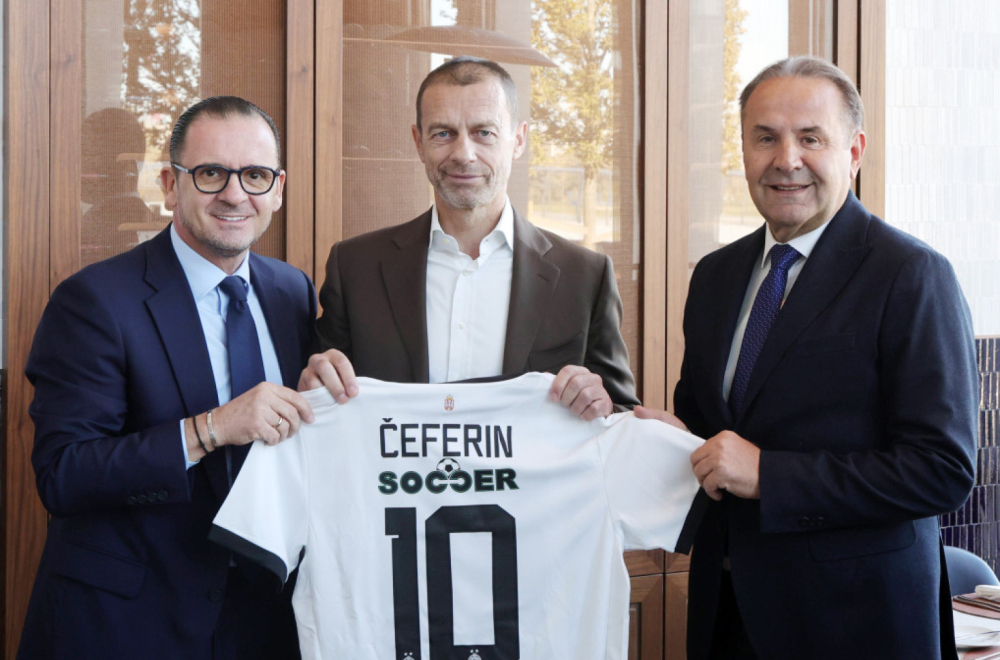 Partizan ugostio Čeferina – Mijatović i Ljajić izneli sve probleme FOTO