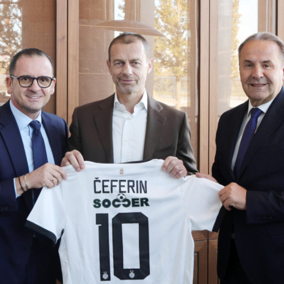 Partizan ugostio Čeferina – Mijatović i Ljajić izneli sve probleme FOTO