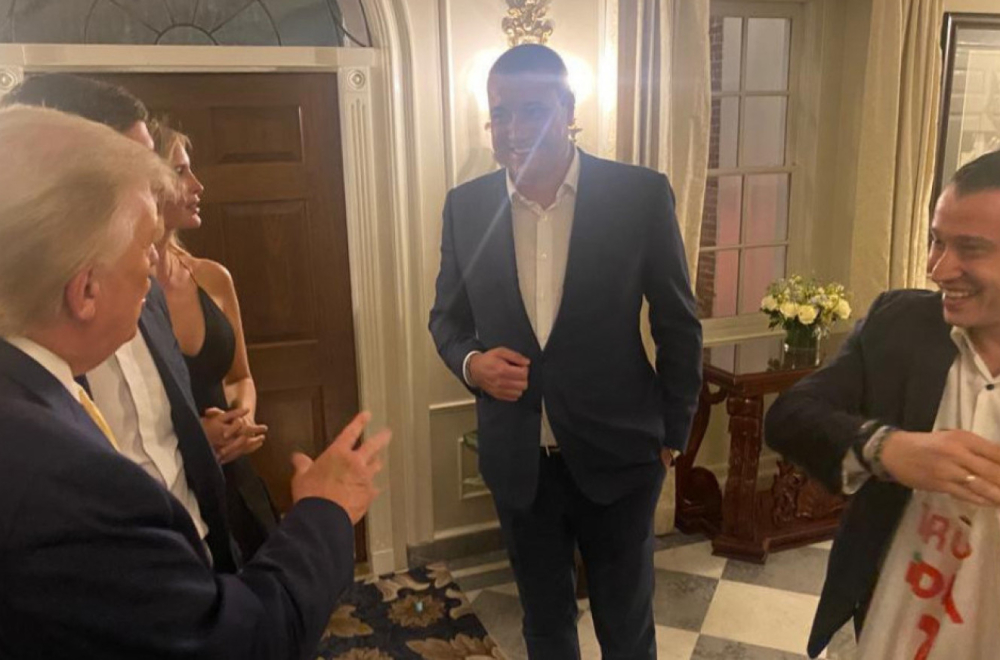 Trump has a BC Red Star jersey in his collection - did it bring him luck?