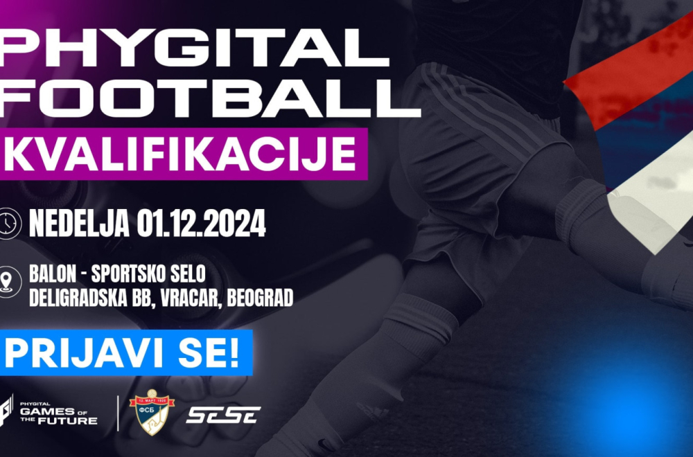 Prijavite se za Phygital Football kvalifikacije! Prijave još malo pa zatvorene!