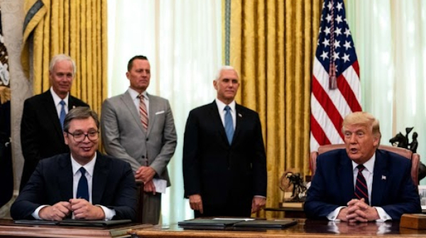 Vučić prvi političar iz regiona koji je pričao sa Trampom: Amerika pokazala koliko ceni Srbiju VIDEO