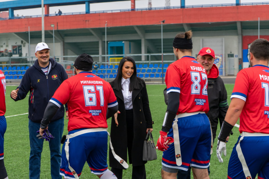 Srbija i Srpska igrale američki fudbal FOTO/VIDEO