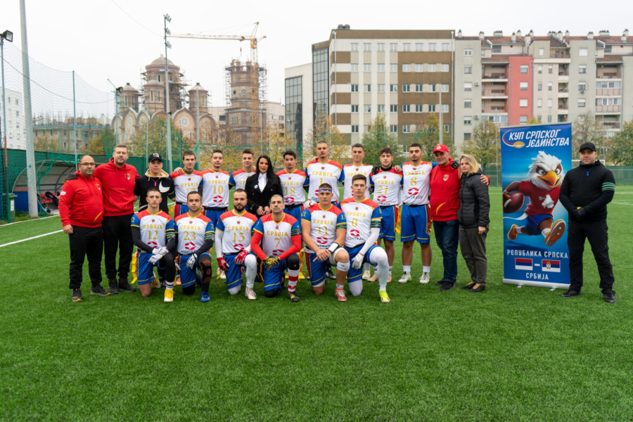 Srbija i Srpska igrale američki fudbal FOTO/VIDEO