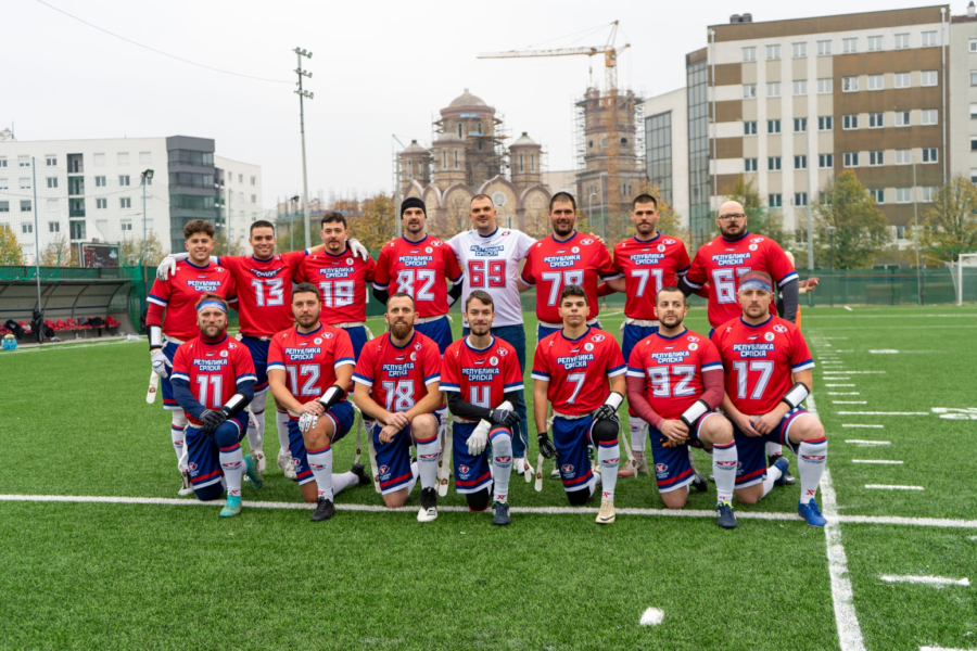 Srbija i Srpska igrale američki fudbal FOTO/VIDEO