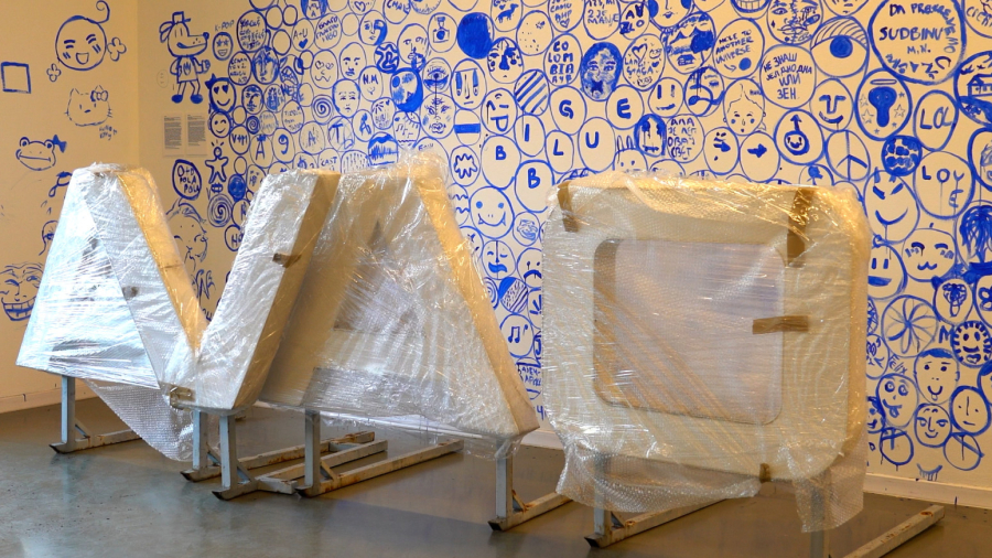 Natpis nekadašnjeg hotela Jugoslavija doniran Muzeju Grada Beograda FOTO