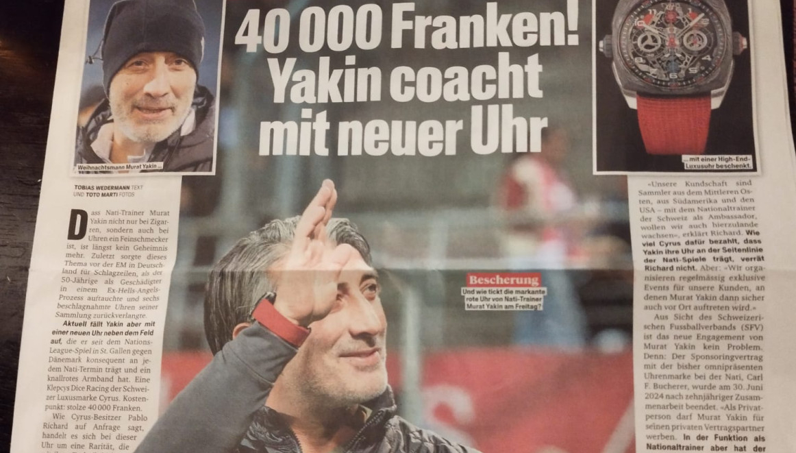 Šta pišu Švajcarci – "Deda Mraz" Jakin nosi sat od 40.000 franaka FOTO