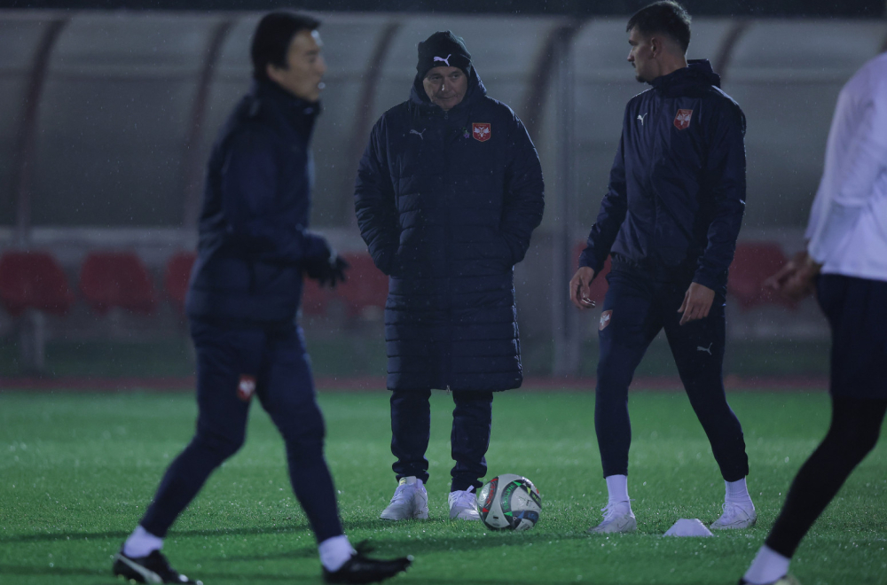 Srbija spremna za Dansku – "orlovi" odradili poslednji trening