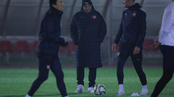 Srbija spremna za Dansku – "orlovi" odradili poslednji trening