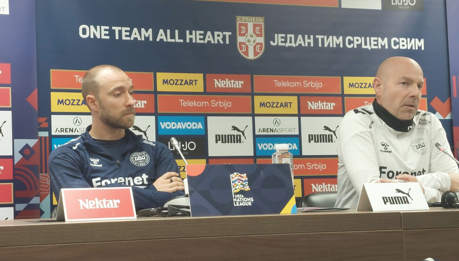 Selektor Danske: "Srbija ima razbijače, Mitrović me uvek namuči"; "Srećni ste što je Jan-Karlo izabrao vas"