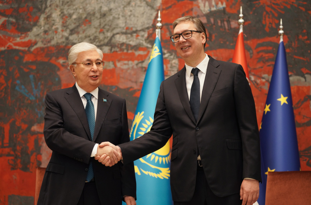 Agreements signed; A tête-à-tête meeting was held; President of Kazakhstan in Serbia