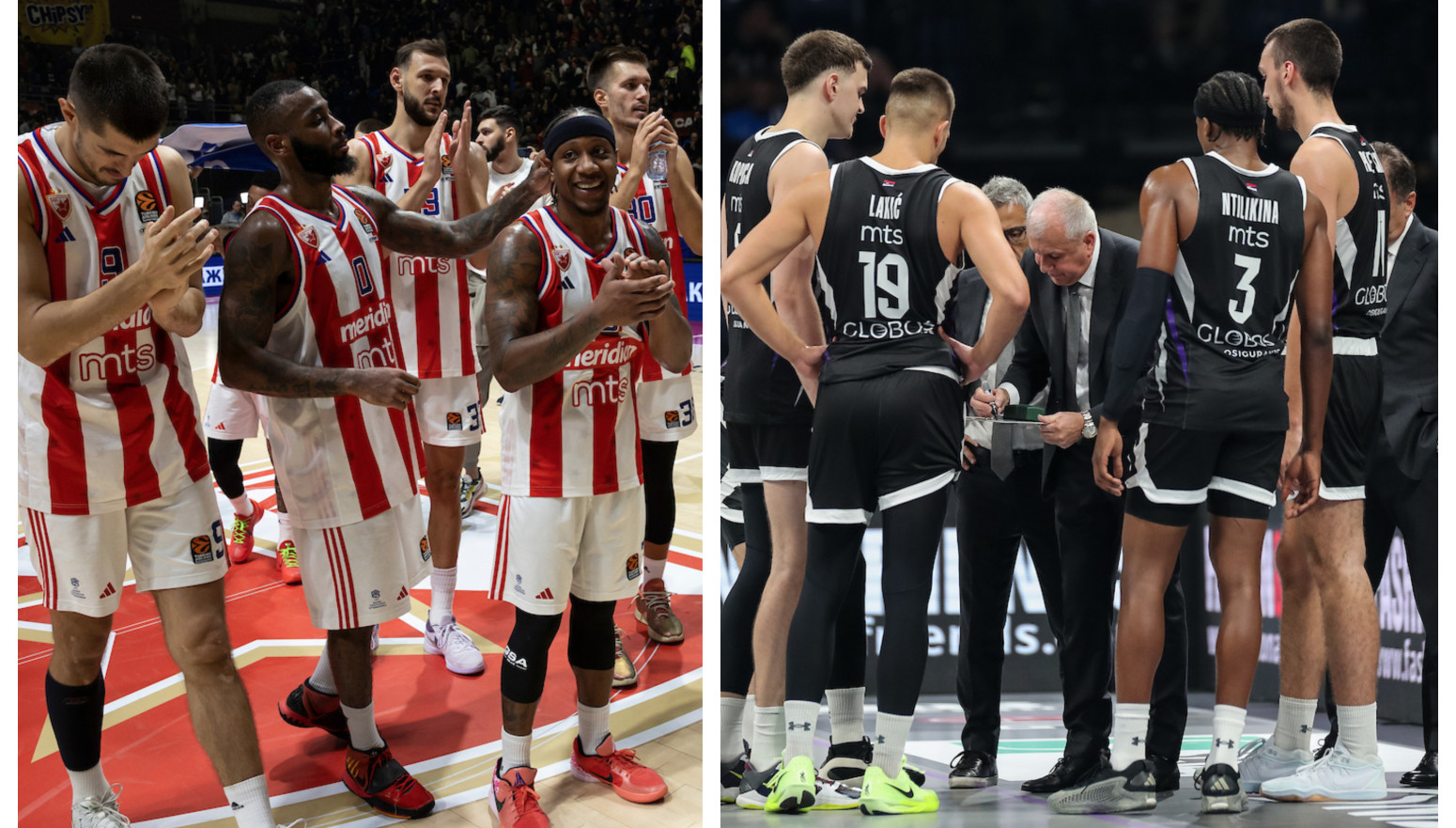 Zvezda favorit protiv Partizana