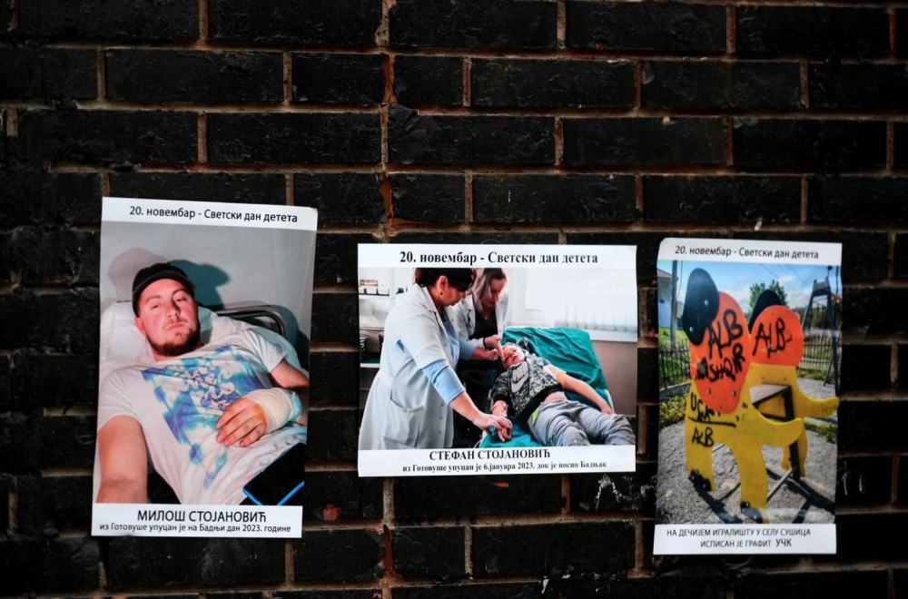 Na KiM osvanuli plakati zlostavljane srpske dece FOTO