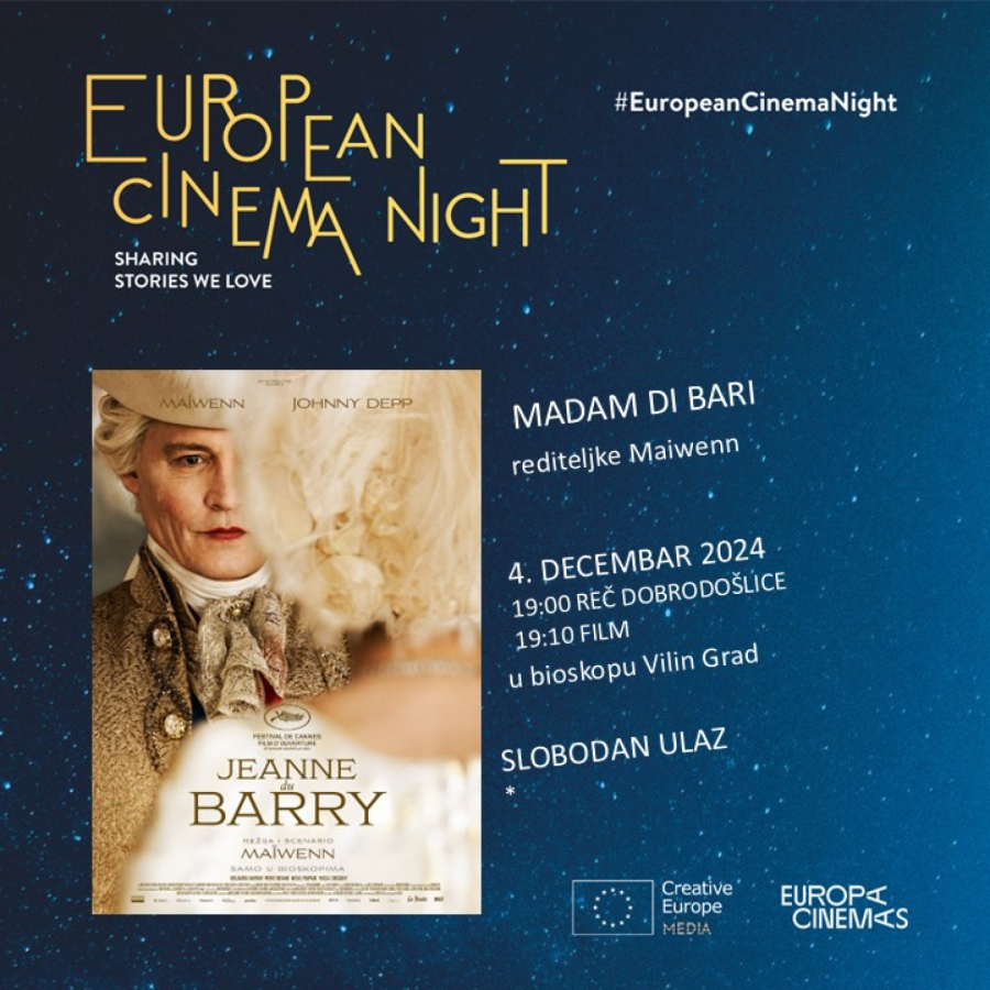 Noć evropskog filma u bioskopu Vilin Grad u Nišu FOTO