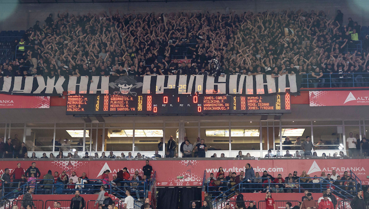 "Grobari" kao Spartanci – ovo je njihova poruka pred derbi FOTO