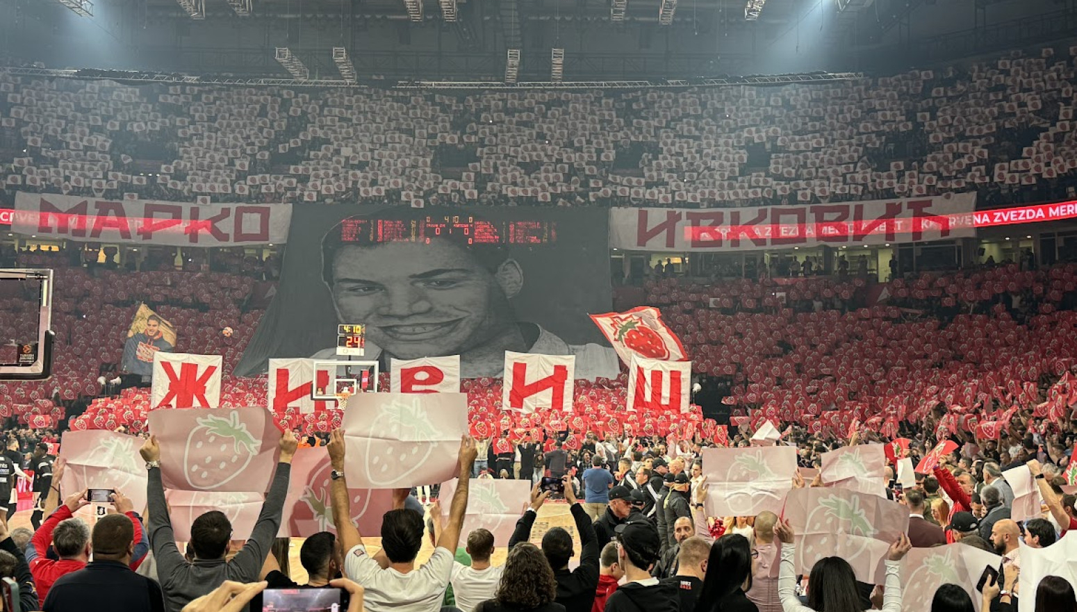 "Delije" odale počast "Jagodi" FOTO