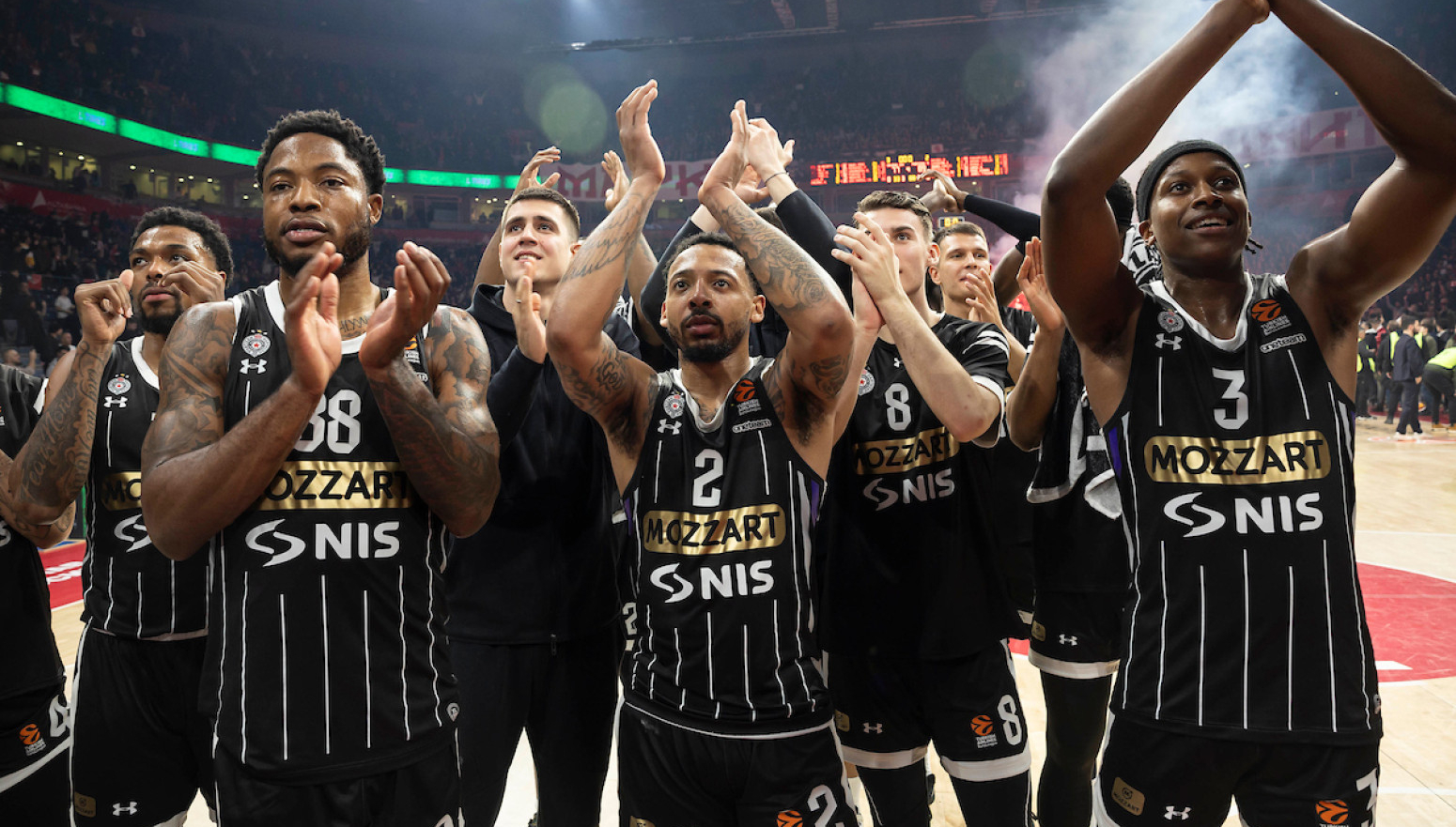 "Ludnica" u Partizanovoj svlačionici – sve je počeo Obradović VIDEO