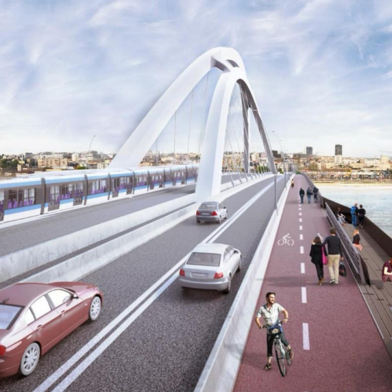 Šest saobraćajnih traka; Mali: "Novi Savski most u potpunosti prilagođen za pešake i bicikliste" FOTO/VIDEO