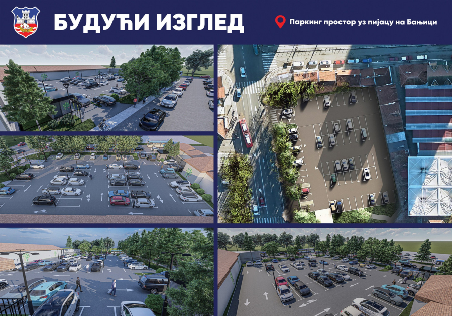 Sa novim parking-prostorom na Banjicu stiže i komunalni red FOTO