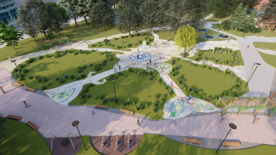 Ovako će izgledati niški park Čair nakon rekonstrukcije FOTO