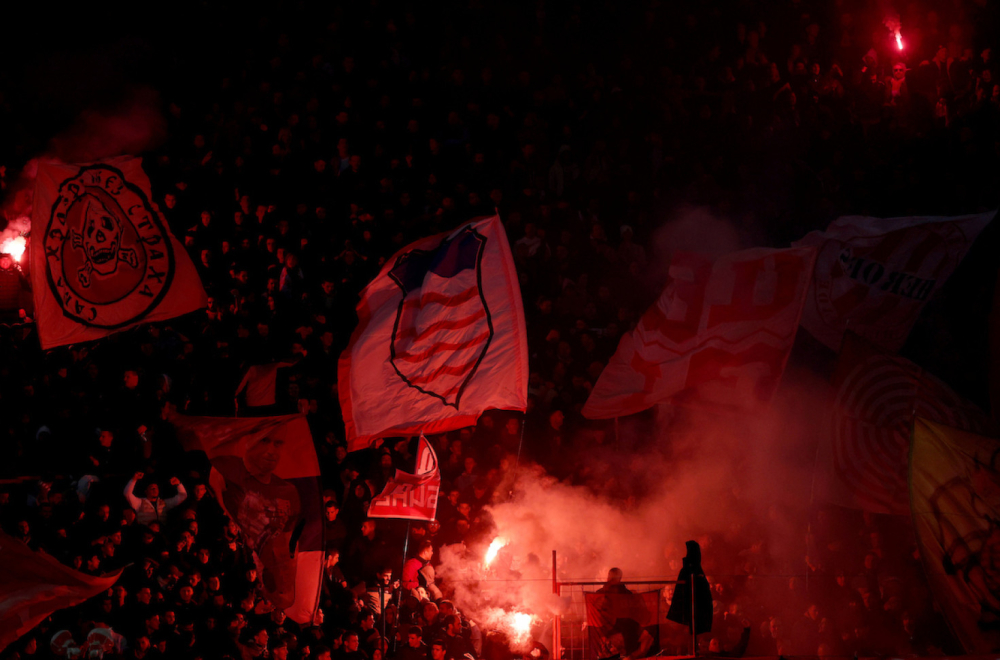 "Ludnica" nakon istorijske pobede Zvezde – veliko slavlje navijača i igrača VIDEO