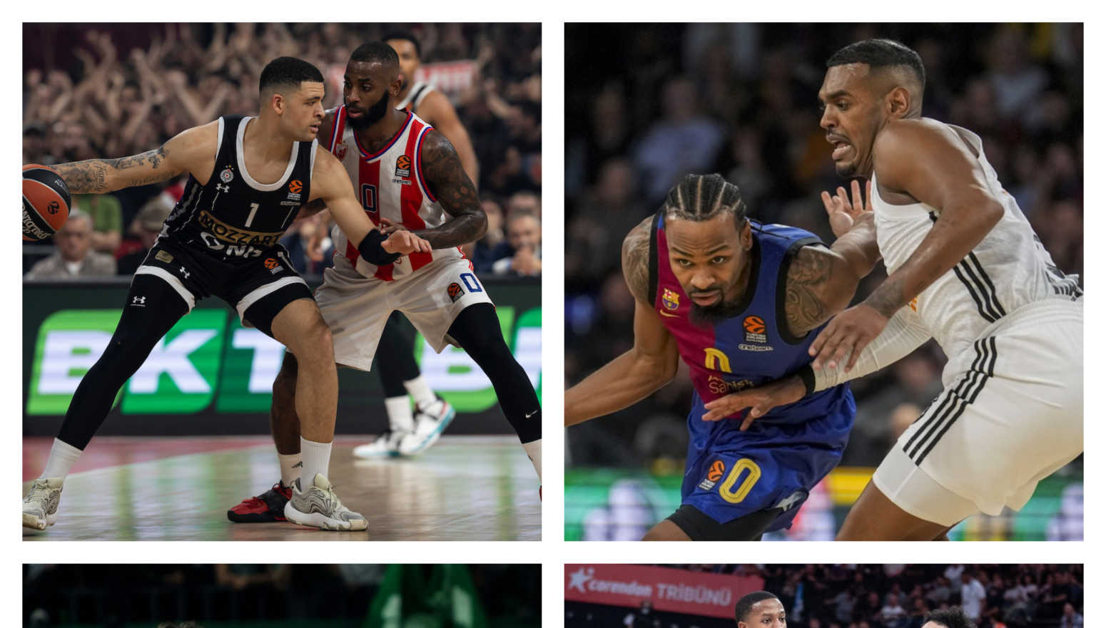 Košmar domaćina u Evroligi – derbije dobijaju gosti